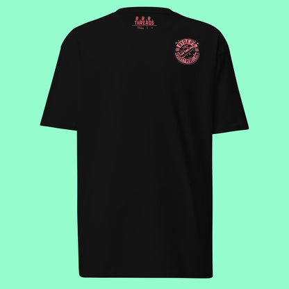 "Gearheadz" Retro Comic Ghoul Tee – Feminist Macabre Shirt (Black/Pink/Green)